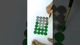 Bangladesh flag art on 1tk coin #shorts #bd