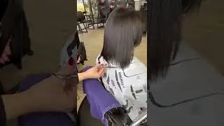 HAIRCUT + SILK PRESS Type 3c Hairstyle #Hairstyle #naturalhair #haircuts #477 #viral #afrohair
