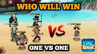 Luffy N.W. (TANK) VS ACE (TANK) | Epic Treasures