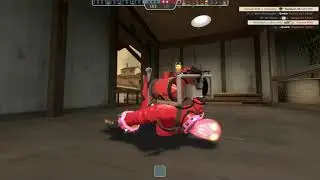 team fortress 2 more fempyro gameplay (cave man Brain is back)