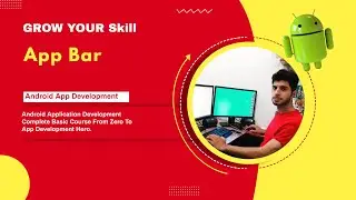 43.App Bar Layout || Android App Design Basics || Urdu || Hindi || 2025