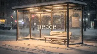 Peaceful Winter Night ❄️ Calm Music for Sleep, Anxiety Relief & Deep Relaxation