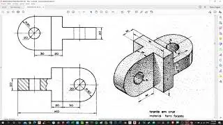 Solidworks: Peça 6 - Tirante em cruz