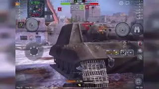 Взвод картонных Leopard 1 шатает рандом WoT Blitz
