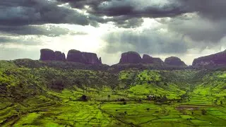 Anjaneri and Brahmagiri | Drone view | KKB