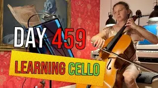 Day 459 learning cello : Etude no 13 op. 31 by Sebastian Lee