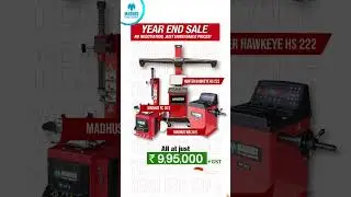 Special offer on Hunter Aligner and Madhus Wheel Balancer and Tyre Changer!
