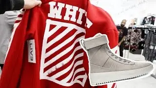 SHOPPING FOR OFF WHITE AND FEAR OF GOD IN NEW ORLEANS!