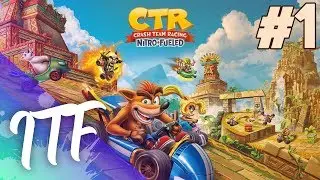 Let's Play CTR Nitro-Fueled (100%) Part 1 - Hard is Hard