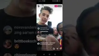 Dax, Jasmijn en Sham live