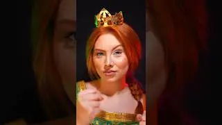 Princess Fiona?!😱👑💚 #makeup #beauty #cosplay #shrek #fiona #princess