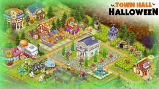 Town Hall Halloween design ideas in Hay Day #hayday 
