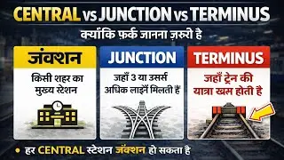 Central, Junction और Terminus में क्या फर्क है? | रेलवे स्टेशन की पूरी जानकारी