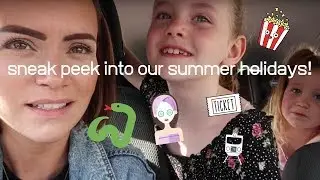 WELCOME TO OUR SUMMER HOLIDAYS | I HELD A SNAKE! | VACATION