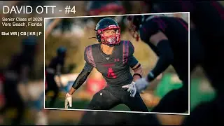 David Ott Football c/o 2026 | 2025 Season Highlights | Vero Beach, FL