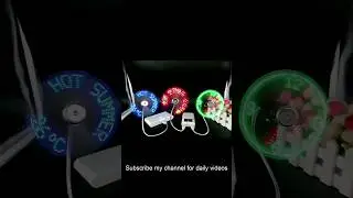 Mini USB Powered LED Clock Fan, Flashing Real Time #coolgadgets #shorts #unifect #short #shortsvideo