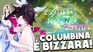 você PRECISA Muito da COLUMBINA... MUDA muito seu JOGO | React acesso antecipado Genshin Impact 6.3