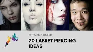 70 LABRET PIERCINGS IDEAS [2019]