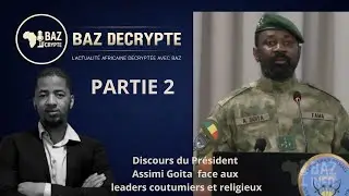 Partie 2 | Discours du Pr&eacute;sident Assimi Goita face aux leaders coutumier et religieux Traduction