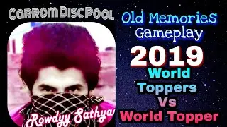 Carrom pool / World Topper Vs World Toppers / 2019 gameplay / Rowdyy Sathyaa Gaming