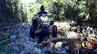 Barajul Dragan  ,Renegade 1000  tura pe Valea Neagra