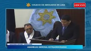 ASAMBLEA GENERAL CAL   REALIZA CONTUNDENTE RESPALDO A  DECANO RAUL CANELO..!!..