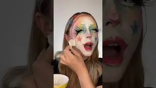 Liquid latex over my makeup🤪