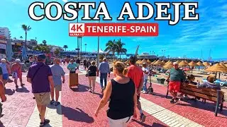 TENERIFE - COSTA ADEJE | What is it Really like Now? ☀️ 4K Walk ● January 2026
