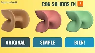 Diseñada con SÓLIDOS: la Fortune chair