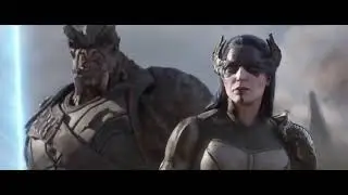 Thor Arrives in Wakanda w/ Immigrant Song HD