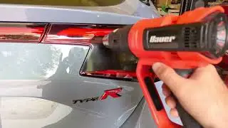 2022+ Honda Civic Type R/Regular Hatchback Tail Light Tint Lens Overlay Install