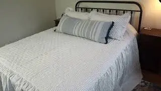 CHIXIN Ruffle Skirt Bedspread Review |  30