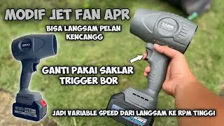 Modif Jet Fan Apr Agar Bisa Pelan, Cara Supaya Jet Fan Bisa Berputar Pelan, Cara Modif Jat Fan