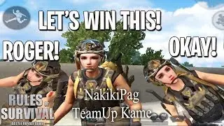 Vinnplays Highlights TeamUp Moments ! (RulesOfSurvivalPH)