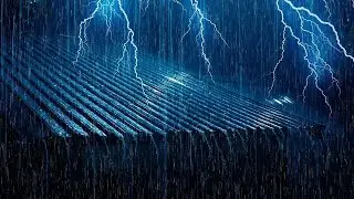 Heavy Rain and Thunder Sounds to Help You Sleep | Natural Sounds for Sleep, Study and Meditation