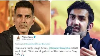 Special Report : Akshay Kumar Donates ₹ 1 Crore To Gautam's Foundation For Those Affected By COVID19