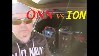 Большой динамик для вечеринок Onn против ION Pathfinder 320 🛻 Tailgater Special &mdash; бюджетные динам...