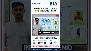 Unlock Your Aviation Dreams with RSA! ✈️ #aviationdreams #cpltraining #rsafamily #futurepilot