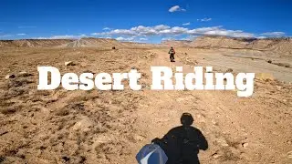 RIPPING Good Desert Dirt Bike Riding - Rocky Terrain, Blue Skies, Dirt Fun & Hard Enduro Exploring