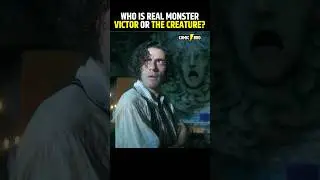 Who Is Real Monster👿 VICTOR FRANKENSTEIN OR THE CREATURE? #shorts #shortsfeed #netflix