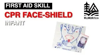 Keychain CPR Mask Pouch Kit: How to use Infant