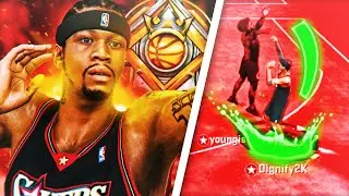 LEGEND 99 ALLEN IVERSON&rsquo;S SIGNATURE CROSSOVER is UNGUARDABLE on NBA 2K20