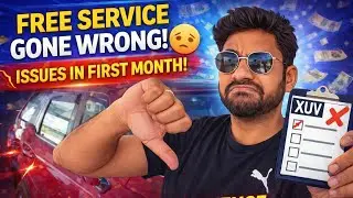 My first free service experience 😒 | issues in the first month | Xuv 3xo problems