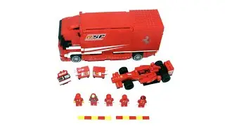 Ferrari Truck – (Set 8185) – Speed Build