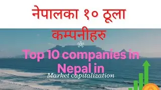 Top 10 Most Valuable companies in Nepal to invest in |Highest Market capitalization|🇳🇵🇳🇵