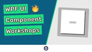 Popup / Modal - WPF UI COMPONENT WORKSHOP