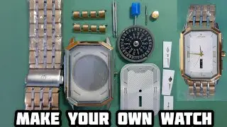Build Your Own Watch TITAN 1742BM02 | Complete watch assembly process | SolimBD