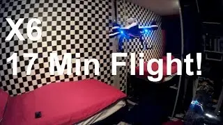 Flying3d X6 17 minute Endurance flight