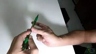 Aprendendo a Girar Caneta - Manobra Thumb Around (TA) - [Pen Spinning Aula 1] RSVP MX 0%
