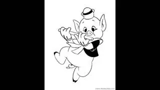 Disneyclips Fifer Pig Coloring Pages